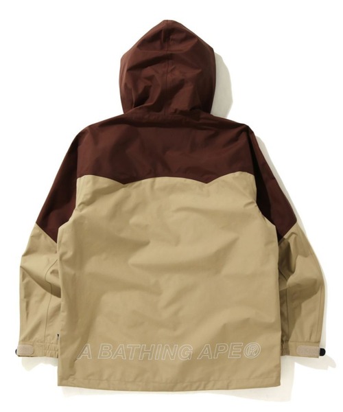 A BATHING APE（アベイシングエイプ）の「BAPE 3 LAYER HOODIE JACKET M（マウンテンパーカー・メンズ・ベージュ/ブラック・LARGE/MEDIUM/XX-LARGE/X-LARGE/SMALL）」の13枚目の写真