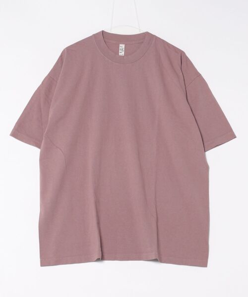 LOS ANGELES APPAREL(ロサンゼルスアパレル)の「【W】【it】【LOS ANGELES APPAREL】6.5oz Garment Dye CrewNeck T(Tシャツ/カットソー・レディース・ベージュ/クリーム/グリーン/クリアブルー/パープル/スミクロ/ブラック/ホワイト/ライトグレー/レッド系その他/ダークブルー/レッド系その他2/ライトピンク/ネイビー/コーラルピンク/オレンジ/パープル系/アーミー・X-LARGE/LARGE/XX-LARGE/MEDIUM/SMALL/XXX-LARGE)」の13枚目の写真