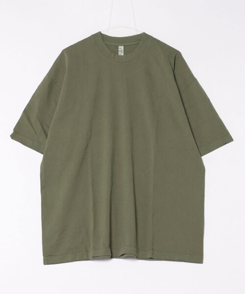 LOS ANGELES APPAREL(ロサンゼルスアパレル)の「【W】【it】【LOS ANGELES APPAREL】6.5oz Garment Dye CrewNeck T(Tシャツ/カットソー・レディース・ベージュ/クリーム/グリーン/クリアブルー/パープル/スミクロ/ブラック/ホワイト/ライトグレー/レッド系その他/ダークブルー/レッド系その他2/ライトピンク/ネイビー/コーラルピンク/オレンジ/パープル系/アーミー・X-LARGE/LARGE/XX-LARGE/MEDIUM/SMALL/XXX-LARGE)」の8枚目の写真
