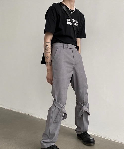 WESTBOY(ウエストボーイ)の「【WB ORIGINALS】Black Letter Printed Drop Shoulder T-shirt WO21S504TP(Tシャツ/カットソー・メンズ・ホワイト/ブラック・M/L/XL)」の8枚目の写真