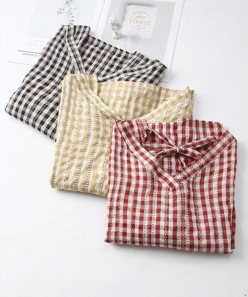 MAISON DE THERESE(メゾン ド テレーズ)の「チェックシャツ(シャツ/ブラウス・レディース・B/A/C・L/M)」の15枚目の写真