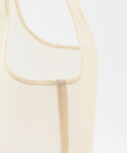 ROPE'（ロペ）の「永井博×ROPE'VACATION Mesh Bag（トートバッグ・レディース・ベージュ/グレー・FREE）」の9枚目の写真