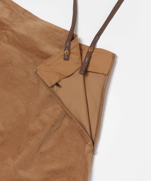 SENSE OF PLACE by URBAN RESEARCH（センスオブプレイスバイアーバンリサーチ）の「コーデュロイサスツキハイウエストスカート（スカート・レディース・ネイビー/オレンジ/ライトベージュ/キャメル・MEDIUM/SMALL）」の18枚目の写真