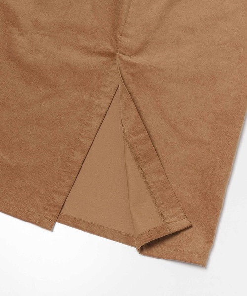 SENSE OF PLACE by URBAN RESEARCH（センスオブプレイスバイアーバンリサーチ）の「コーデュロイサスツキハイウエストスカート（スカート・レディース・ネイビー/オレンジ/ライトベージュ/キャメル・MEDIUM/SMALL）」の20枚目の写真