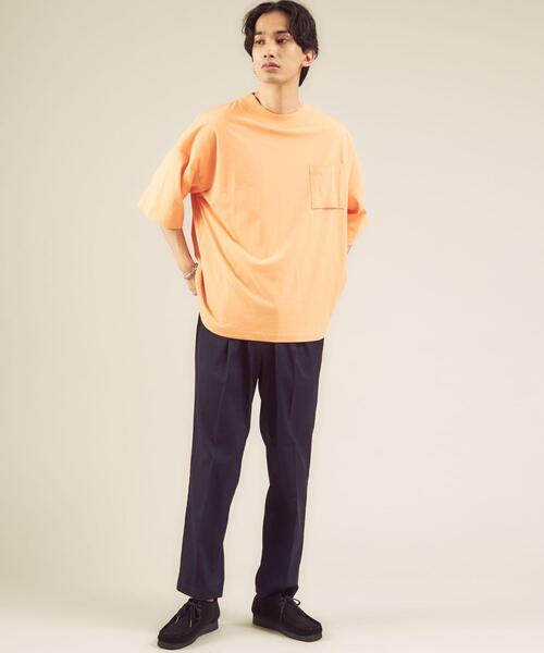 green label relaxing(グリーンレーベルリラクシング)の「<green label relaxing>トリアセ 1Pイージー9分丈 パンツ -ストレッチ-(その他パンツ・メンズ・ベージュ/ネイビー/ライラック・SMALL/MEDIUM/LARGE/X-LARGE)」の7枚目の写真