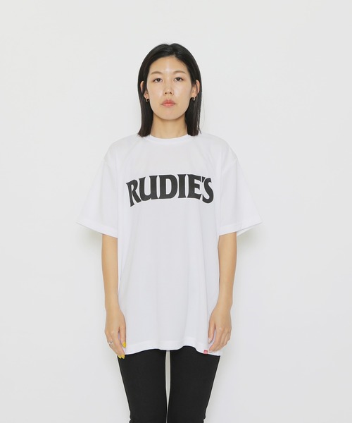 RUDIE'S(ルーディーズ)の「SLICK DRY-T(Tシャツ/カットソー・メンズ・ホワイト/ブラック・L/XXL/S/XL/M)」の2枚目の写真