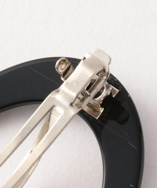 Steven Alan(スティーブンアラン)の「<WINDEN>JESS BARRETTE/バレッタ(バレッタ/ヘアクリップ・レディース・ワインレッド/ブラック・FREE)」の6枚目の写真