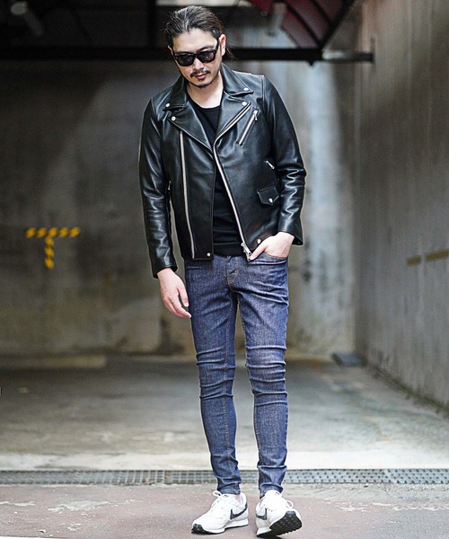 RATTLE TRAP（ラトルトラップ）の「ハイパーストレッチスキニーエイジレスデニム（デニムパンツ・メンズ・ネイビー・LL/SS/S/M/L）」の17枚目の写真