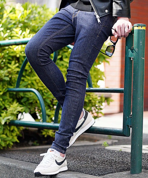 RATTLE TRAP（ラトルトラップ）の「ハイパーストレッチスキニーエイジレスデニム（デニムパンツ・メンズ・ネイビー・LL/SS/S/M/L）」の14枚目の写真