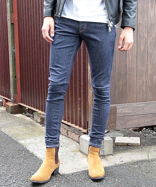 RATTLE TRAP（ラトルトラップ）の「ハイパーストレッチスキニーエイジレスデニム（デニムパンツ・メンズ・ネイビー・LL/SS/S/M/L）」の20枚目の写真