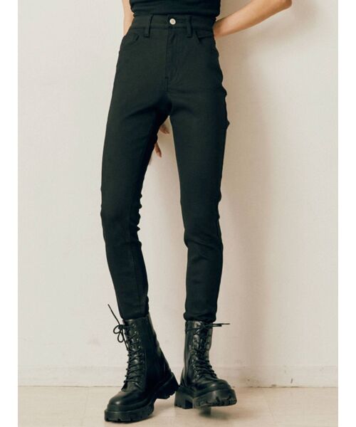 EVRIS(エヴリス)の「スキニーデニムパンツ(デニムパンツ・レディース・ブラック/インディゴブルー・X-SMALL/MEDIUM/SMALL)」の2枚目の写真