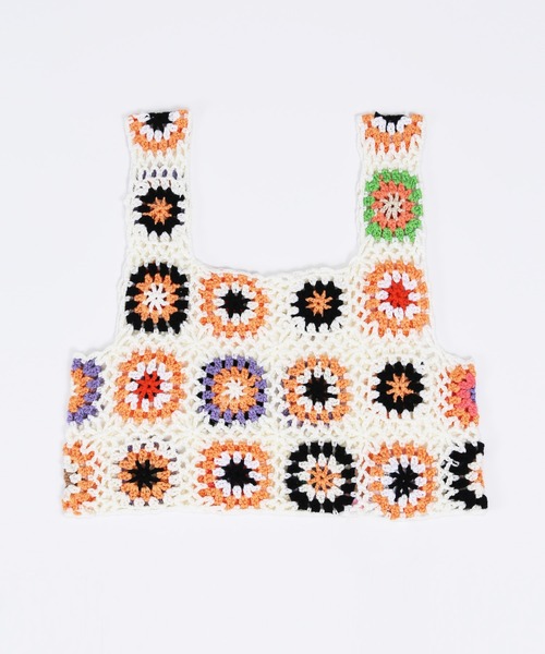 TTT_MSW クロシェ　ベスト　22SS TTT_MSW クロシェ ベスト 22SS TTT_MSW クロシェベスト22SS