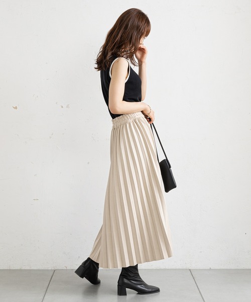 prose verse(プロズヴェール)の「チェック柄リバーシブルスカート(スカート・レディース・ベージュ/ネイビー・MEDIUM)」の13枚目の写真