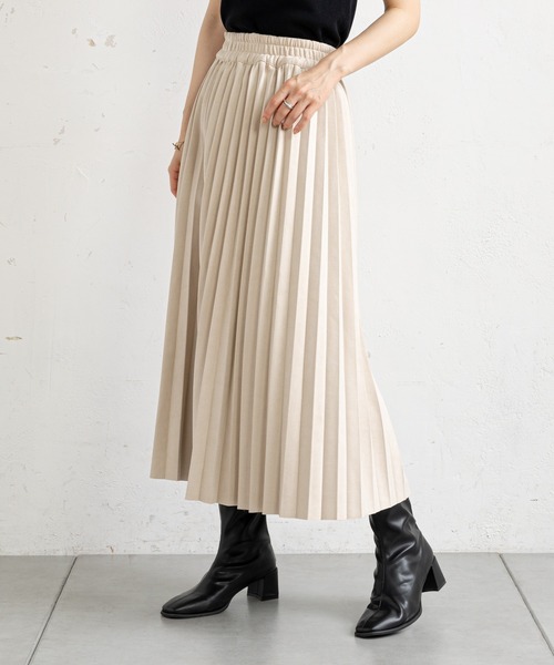 prose verse(プロズヴェール)の「チェック柄リバーシブルスカート(スカート・レディース・ベージュ/ネイビー・MEDIUM)」の6枚目の写真