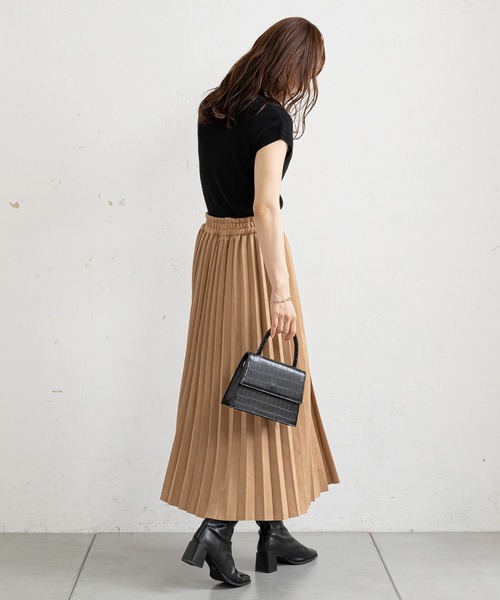 prose verse(プロズヴェール)の「チェック柄リバーシブルスカート(スカート・レディース・ベージュ/ネイビー・MEDIUM)」の17枚目の写真