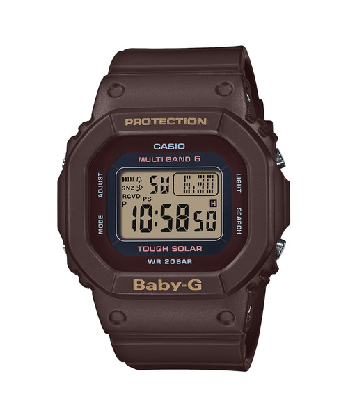 G-SHOCK(ジーショック)の「BABY-G/ベイビージー 腕時計 BGD-5000UET-5JF(デジタル腕時計・レディース・ブラウン・FREE)」の1枚目の写真
