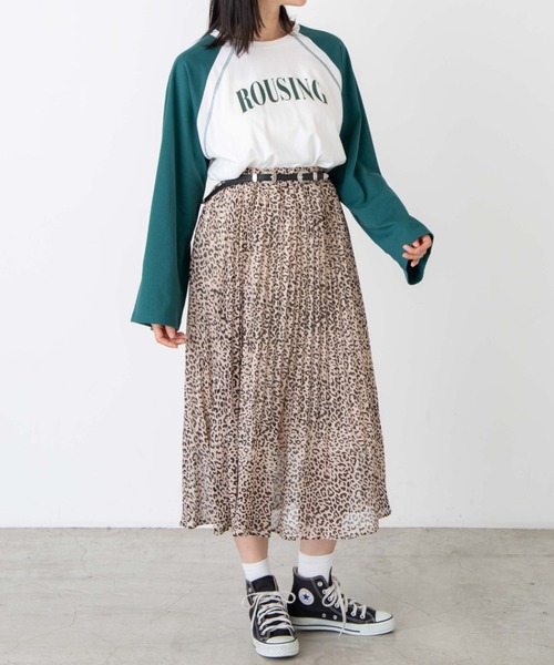 WEGO(ウィゴー)の「WEGO/ラグランワイドスリーブロンT(Tシャツ/カットソー・レディース・ブラック/ダークグリーン/グリーン/マスタード/ネイビー/ワイン/その他1・FREE)」の13枚目の写真