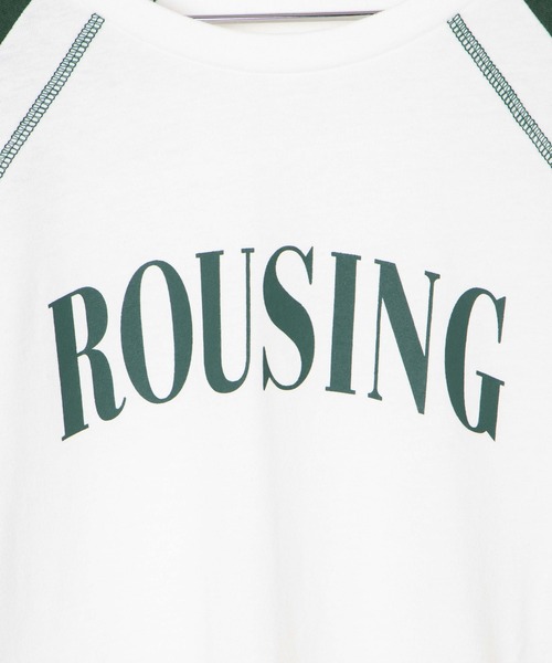 WEGO(ウィゴー)の「WEGO/ラグランワイドスリーブロンT(Tシャツ/カットソー・レディース・ブラック/ダークグリーン/グリーン/マスタード/ネイビー/ワイン/その他1・FREE)」の20枚目の写真