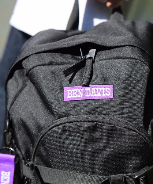 BEN DAVIS(ベンデイビス)の「【BEN DAVIS/ベンデイビス】ワッペンディパック BDW-8147 PCポケット付きバックパック(バックパック/リュック・メンズ・ブラック/パープル/レッド・FREE)」の18枚目の写真