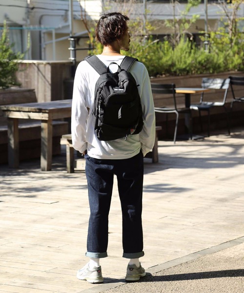 BEN DAVIS(ベンデイビス)の「【BEN DAVIS/ベンデイビス】ワッペンディパック BDW-8147 PCポケット付きバックパック(バックパック/リュック・メンズ・ブラック/パープル/レッド・FREE)」の4枚目の写真