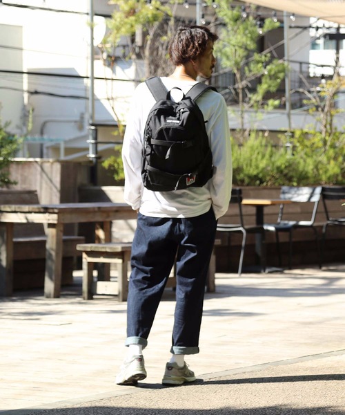 BEN DAVIS(ベンデイビス)の「【BEN DAVIS/ベンデイビス】ワッペンディパック BDW-8147 PCポケット付きバックパック(バックパック/リュック・メンズ・ブラック/パープル/レッド・FREE)」の5枚目の写真