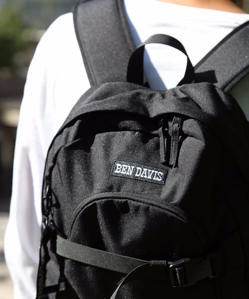 BEN DAVIS(ベンデイビス)の「【BEN DAVIS/ベンデイビス】ワッペンディパック BDW-8147 PCポケット付きバックパック(バックパック/リュック・メンズ・ブラック/パープル/レッド・FREE)」の10枚目の写真