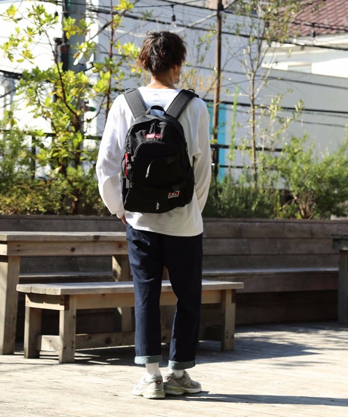 BEN DAVIS(ベンデイビス)の「【BEN DAVIS/ベンデイビス】ワッペンディパック BDW-8147 PCポケット付きバックパック(バックパック/リュック・メンズ・ブラック/パープル/レッド・FREE)」の20枚目の写真