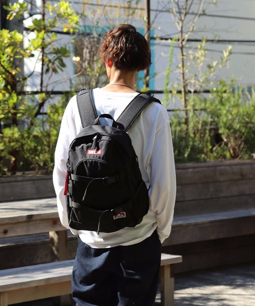 BEN DAVIS(ベンデイビス)の「【BEN DAVIS/ベンデイビス】ワッペンディパック BDW-8147 PCポケット付きバックパック(バックパック/リュック・メンズ・ブラック/パープル/レッド・FREE)」の21枚目の写真