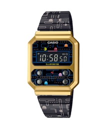 CASIO（カシオ）の「CASIO / "A100WEPC-1BJR" パックマンコラボレーションデジタルウォッチ（アナログ腕時計・メンズ）」