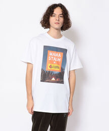 MANASTASH | MANASTASH/マナスタッシュ　STARRY NIGHT TEE for CAMP and CABINS キャンプ＆キャビンズ 那須高原 キャンプ場(Tシャツ/カットソー)