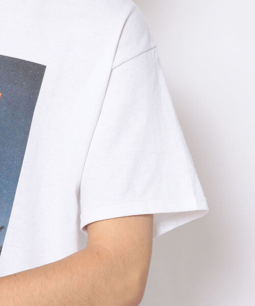 MANASTASH（マナスタッシュ）の「MANASTASH/マナスタッシュ　STARRY NIGHT TEE for CAMP and CABINS キャンプ＆キャビンズ 那須高原 キャンプ場（Tシャツ/カットソー・メンズ・ホワイト・MEDIUM/LARGE/X-LARGE）」の5枚目の写真