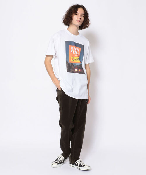 MANASTASH（マナスタッシュ）の「MANASTASH/マナスタッシュ　STARRY NIGHT TEE for CAMP and CABINS キャンプ＆キャビンズ 那須高原 キャンプ場（Tシャツ/カットソー・メンズ・ホワイト・MEDIUM/LARGE/X-LARGE）」の8枚目の写真