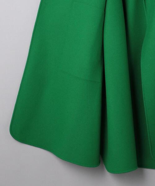 AEWEN MATOPH（イウエン マトフ）の「＜AEWEN MATOPH（イウエン マトフ）＞W/N スリット リバーコート†（ノーカラーコート・レディース・ブラック/ベージュ/ケリー・38/36）」の6枚目の写真