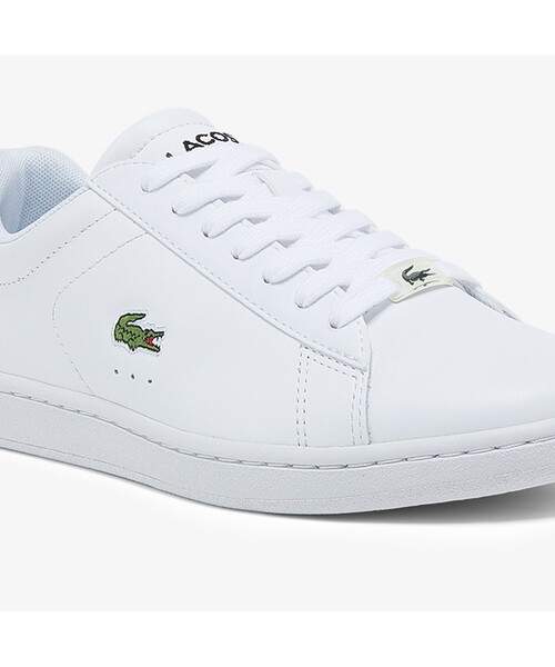 LACOSTE（ラコステ）の「ウィンメンズ CARNABY EVO 0121 2（スニーカー・レディース・ホワイト×ブラック/ホワイト×ピンク・24.0cm/23.5cm/22.5cm/23.0cm/24.5cm）」の10枚目の写真