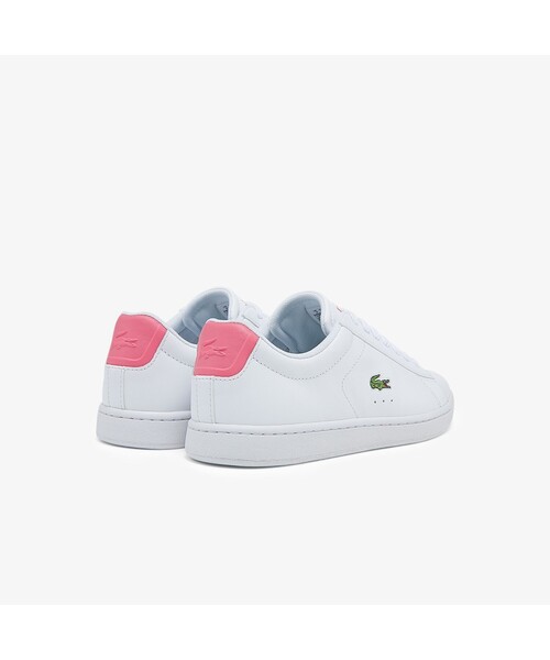 LACOSTE（ラコステ）の「ウィンメンズ CARNABY EVO 0121 2（スニーカー・レディース・ホワイト×ブラック/ホワイト×ピンク・24.0cm/23.5cm/22.5cm/23.0cm/24.5cm）」の9枚目の写真