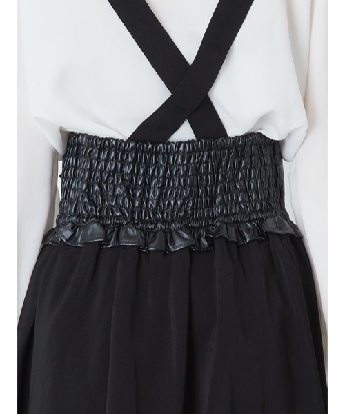 Ank Rouge(アンクルージュ)の「コルセットスピンドルスカート(スカート・レディース・ブラック/ピンク/A・M)」の6枚目の写真