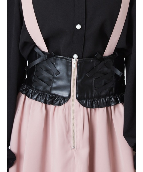 Ank Rouge(アンクルージュ)の「コルセットスピンドルスカート(スカート・レディース・ブラック/ピンク/A・M)」の12枚目の写真