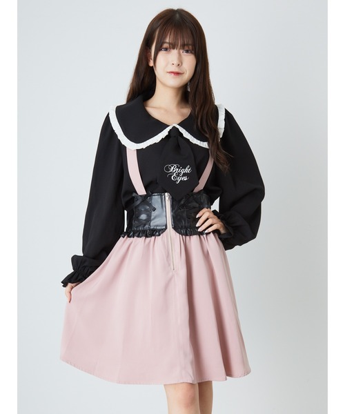 Ank Rouge(アンクルージュ)の「コルセットスピンドルスカート(スカート・レディース・ブラック/ピンク/A・M)」の15枚目の写真