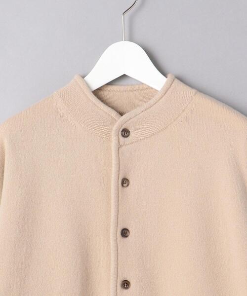 BATONER（バトナー）の「＜BATONER（バトナー）＞ ウール フリース  プルオーバー（Tシャツ/カットソー・メンズ・ナチュラル/ブラック・1/3/2）」の13枚目の写真