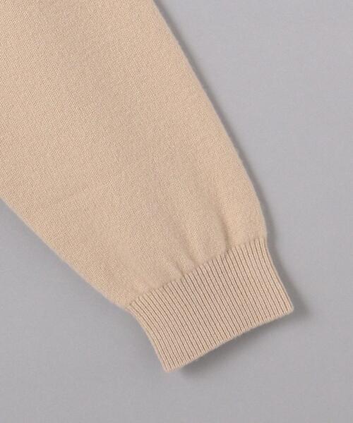 BATONER（バトナー）の「＜BATONER（バトナー）＞ ウール フリース  プルオーバー（Tシャツ/カットソー・メンズ・ナチュラル/ブラック・1/3/2）」の9枚目の写真