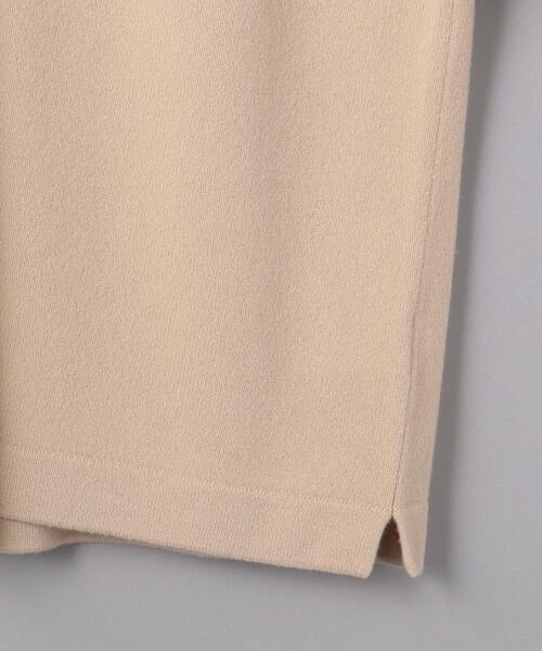 BATONER（バトナー）の「＜BATONER（バトナー）＞ ウール フリース  プルオーバー（Tシャツ/カットソー・メンズ・ナチュラル/ブラック・1/3/2）」の5枚目の写真