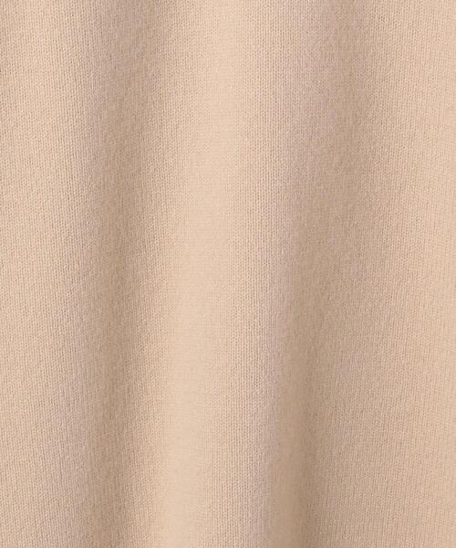 BATONER（バトナー）の「＜BATONER（バトナー）＞ ウール フリース  プルオーバー（Tシャツ/カットソー・メンズ・ナチュラル/ブラック・1/3/2）」の11枚目の写真