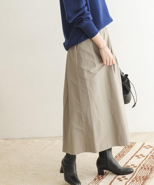 FORK&SPOON(フォークアンドスプーン)の「FORK&SPOON グルカスカート(スカート・レディース・ブラック/ホワイト系その他・1/2)」の4枚目の写真