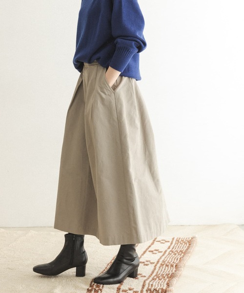 FORK&SPOON(フォークアンドスプーン)の「FORK&SPOON グルカスカート(スカート・レディース・ブラック/ホワイト系その他・1/2)」の6枚目の写真