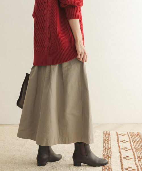 FORK&SPOON(フォークアンドスプーン)の「FORK&SPOON グルカスカート(スカート・レディース・ブラック/ホワイト系その他・1/2)」の8枚目の写真