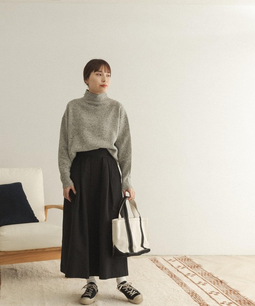 FORK&SPOON(フォークアンドスプーン)の「FORK&SPOON グルカスカート(スカート・レディース・ブラック/ホワイト系その他・1/2)」の16枚目の写真