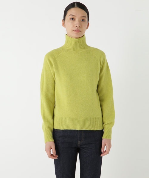 SUNSPEL（サンスペル）の「WOMEN’S LAMBSWOOL（ニット/セーター・レディース・イエロー/ブラック系その他/チェリーレッド・2）」の3枚目の写真