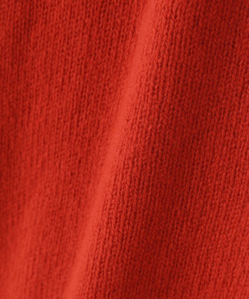 SUNSPEL（サンスペル）の「WOMEN’S LAMBSWOOL（ニット/セーター・レディース・イエロー/ブラック系その他/チェリーレッド・2）」の10枚目の写真