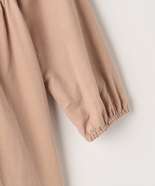 b・ROOM(ビールーム)の「コーデュロイティアードフリルワンピース【PTPR】(ワンピース・キッズ・ピンク/キャメル/アイボリー・120cm/110cm/100cm/130cm/140cm)」の9枚目の写真