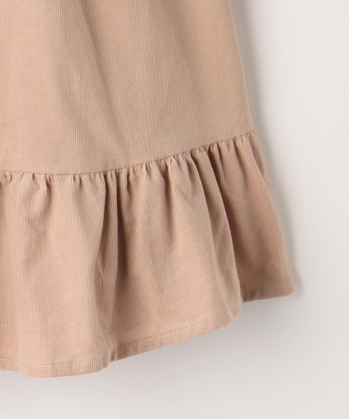 b・ROOM(ビールーム)の「コーデュロイティアードフリルワンピース【PTPR】(ワンピース・キッズ・ピンク/キャメル/アイボリー・120cm/110cm/100cm/130cm/140cm)」の10枚目の写真